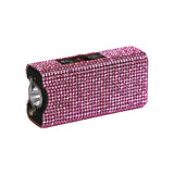 Streetwise Rhinestun Keychain Stun Gun-Pink