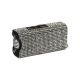 Streetwise Rhinestun Keychain Stun Gun-Silver