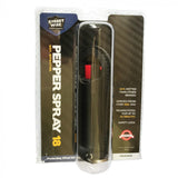 Streetwise 18 Pepper Spray, 1/2 oz. Halo w/Holster BLACK
