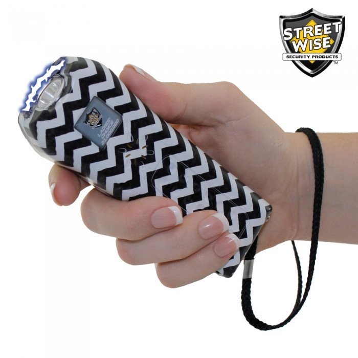 Streetwise Stun Guns - Streetwise Ladies' Choice 21,000,000 Volt Zebra Stun Gun