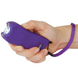 Stun Guns - Runt 20,000,000 Volt Rechargeable Stun Flashlight In Purple