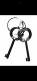 Streetwise Black Solid Steel Handcuffs