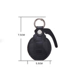 Grenade Genuine Leather AirTag Case Keychain-Limited Edition