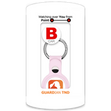 Guardian TND Smart Safety Keychain - Pink Leatherette