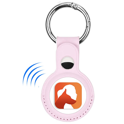 Guardian TND Smart Safety Keychain - Pink Leatherette