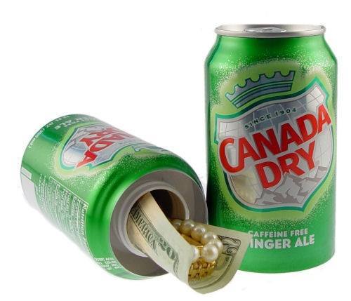 Ginger Ale Can Diversion Safe