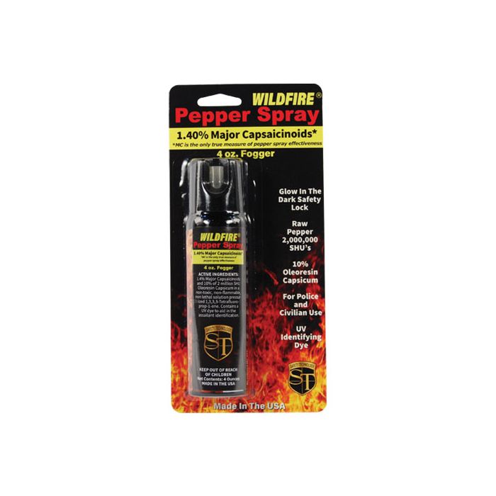 WildFire 1.4% MC 4 oz pepper spray fogger