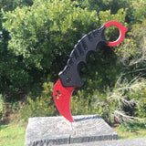 Elitedge Karambit Red Spider Web