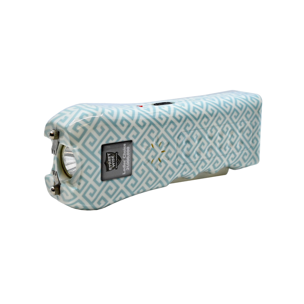 Streetwise Ladies Choice 21,000,000 Volt Stun Gun-TEAL Pattern