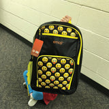 Emoji Bulletproof Backpack, YELLOW