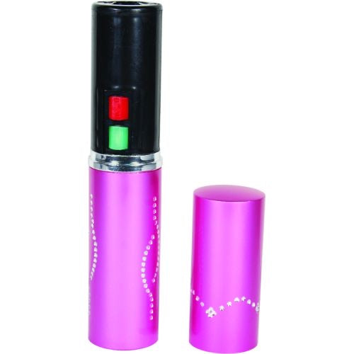 Stun Master 3,000,000 Volt Rechargeable Lipstick Taser in Pink
