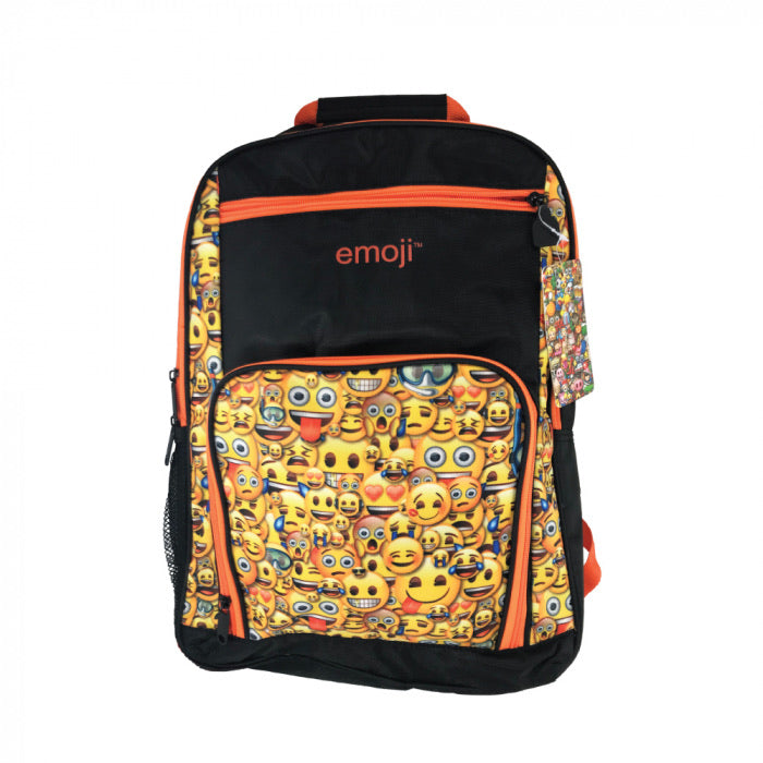 Emoji Bulletproof Backpack, ORANGE