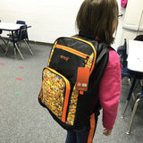 Emoji Bulletproof Backpack, ORANGE