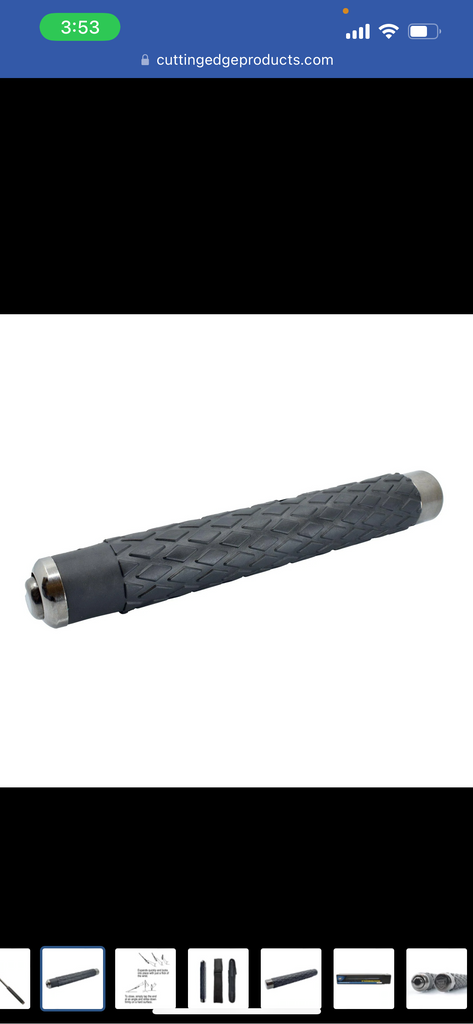 Police Force 21” Expandable Steel Baton