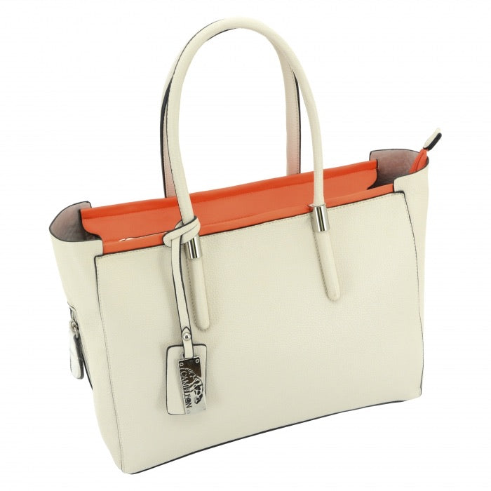 Calypso CCW Handbag, White/Red