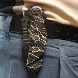 Tactical Rescue Folding Knife BLACK LIGHTNING