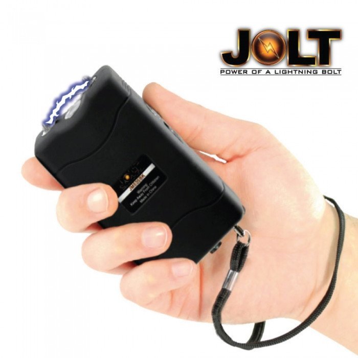 JOLT 56,000,000 Volt Black Mini Stun Gun