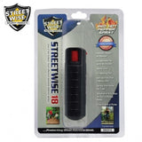 Pepper Spray: Streetwise 18 - Lab Certified Streetwise 18 Pepper Spray 1/2 Oz In Black Hard Case