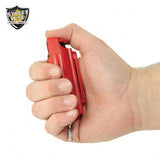 Pepper Spray: Streetwise 18 - Lab Certified Streetwise 18 Pepper Spray 1/2 Oz In Red Hard Case