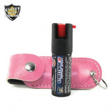 Pepper Spray: Streetwise 18 - Lab Certified Streetwise 18 Pepper Spray 1/2 Oz In Soft Pink Case