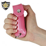 Pepper Spray: Streetwise 18 - Lab Certified Streetwise 18 Pepper Spray 1/2 Oz In Soft Pink Case