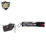 Pepper Spray: Streetwise 18 - Lab Certified Streetwise 18 Pepper Spray 1/2 Oz Safety Lock Key Ring