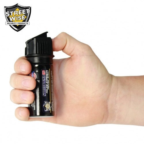 Wildfire Sticky Pepper Gel Spray - 2 Oz Fliptop For Self Defense, Police Strength