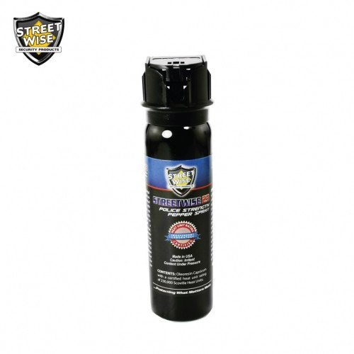 Police Strength Streetwise 23 Pepper Spray 4 oz Flip Top