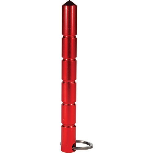 Personal Protection - Solid Steel Kubotan In Red