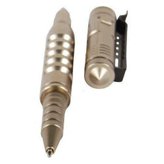 Personal Protection - Tactical Pull Cap With Glass Breaker Tip In Silver