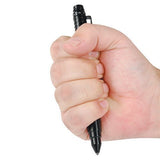Personal Protection - UZI Tactical Pen With Glass Breaker Tip And LED Flashlight In Black