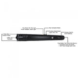 Police Force Stun Guns - Police Force 12,000,000 Volt Tactical Stun Baton Flashlight