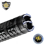 Police Force Stun Guns - Police Force 12,000,000 Volt Tactical Stun Baton Flashlight