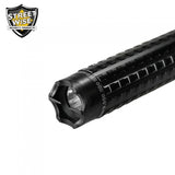 Flashlight Stun Baton - Streetwise Attitude Adjuster 9,500,000 Volt Expandable Stun Baton