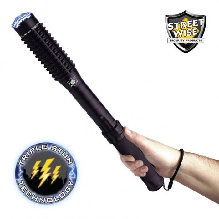 Streetwise Mini Barbarian 9,000,000 Volt Flashlight Stun Baton