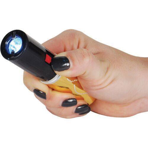 Stun Master 3,000,000 Volt Rechargeable Lipstick Stun Gun in Gold