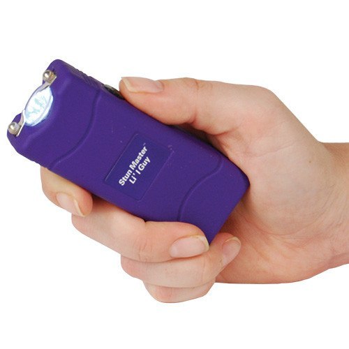 Stun Master Lil Guy 12,000,000 Volt Stun Flashlight in Purple